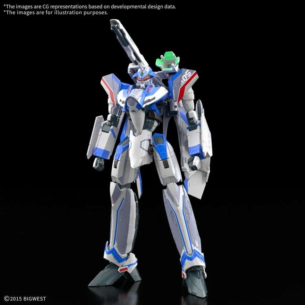 MACROSS - HG 1/100 VF-31J Siegfried (Hayate Use) Deluxe - Model Kit
